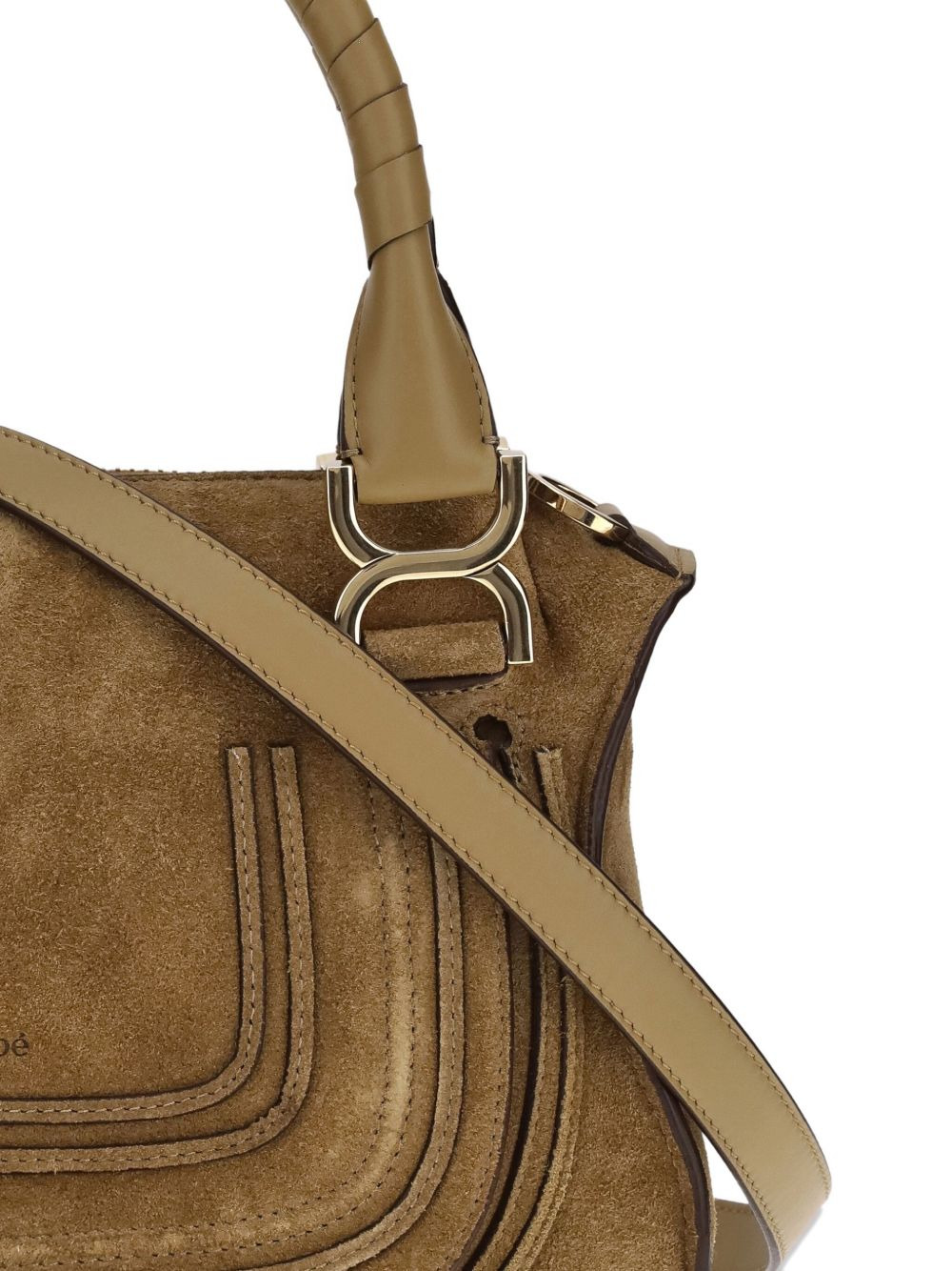 small Marcie suede-leather cross body bag - 4