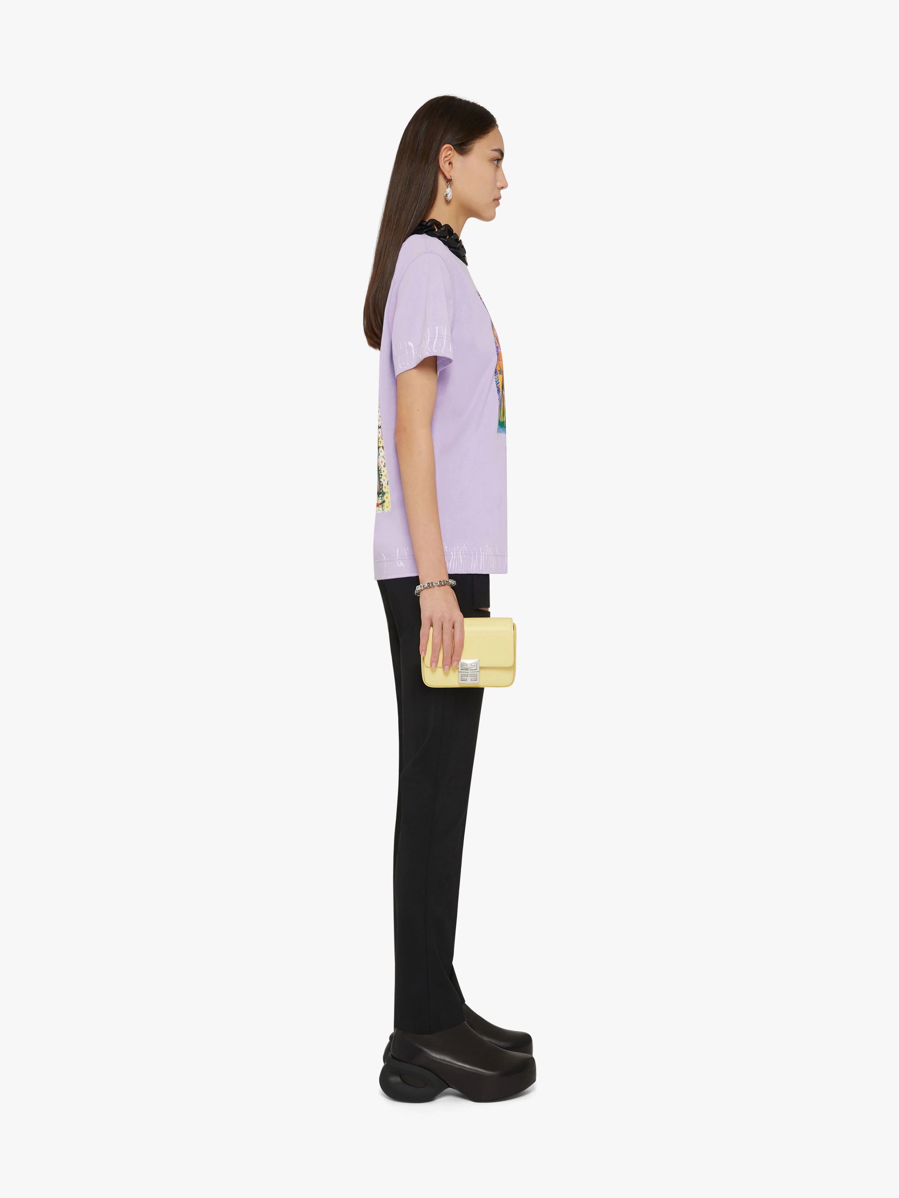 T-SHIRT IN JERSEY WITH GIVENCHY REAPER PRINTS - 3