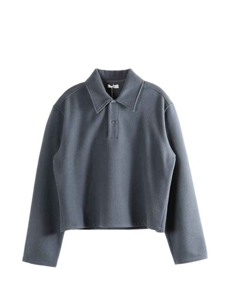 long-sleeve polo shirt 1