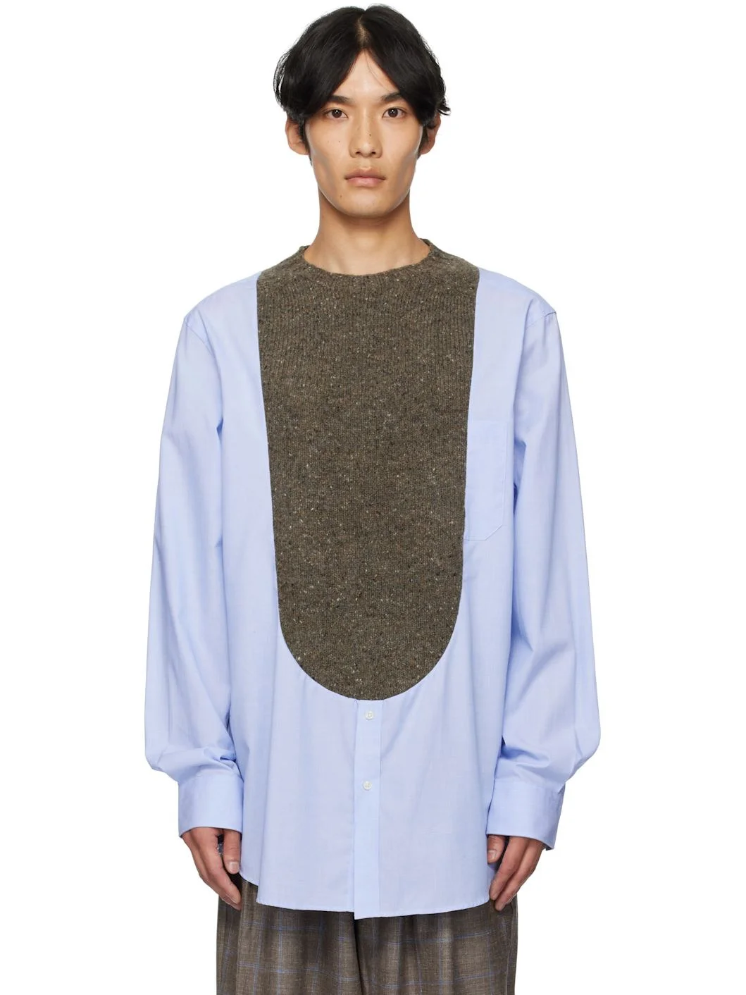 SSENSE Exclusive N°80 Frontinsertpullover Shirt - 1