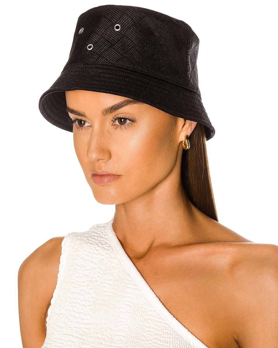 Intreccio Jacquard Nylon Bucket Hat - 2
