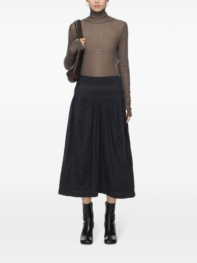 Lemaire pleated skirt outlook