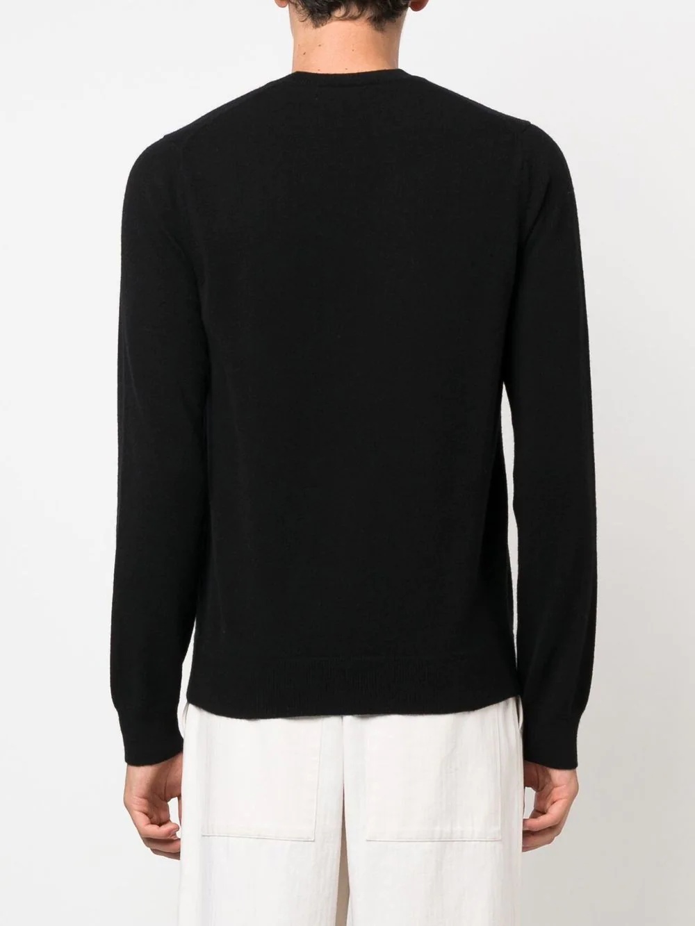 crew neck long-sleeved sweatshirt - 4