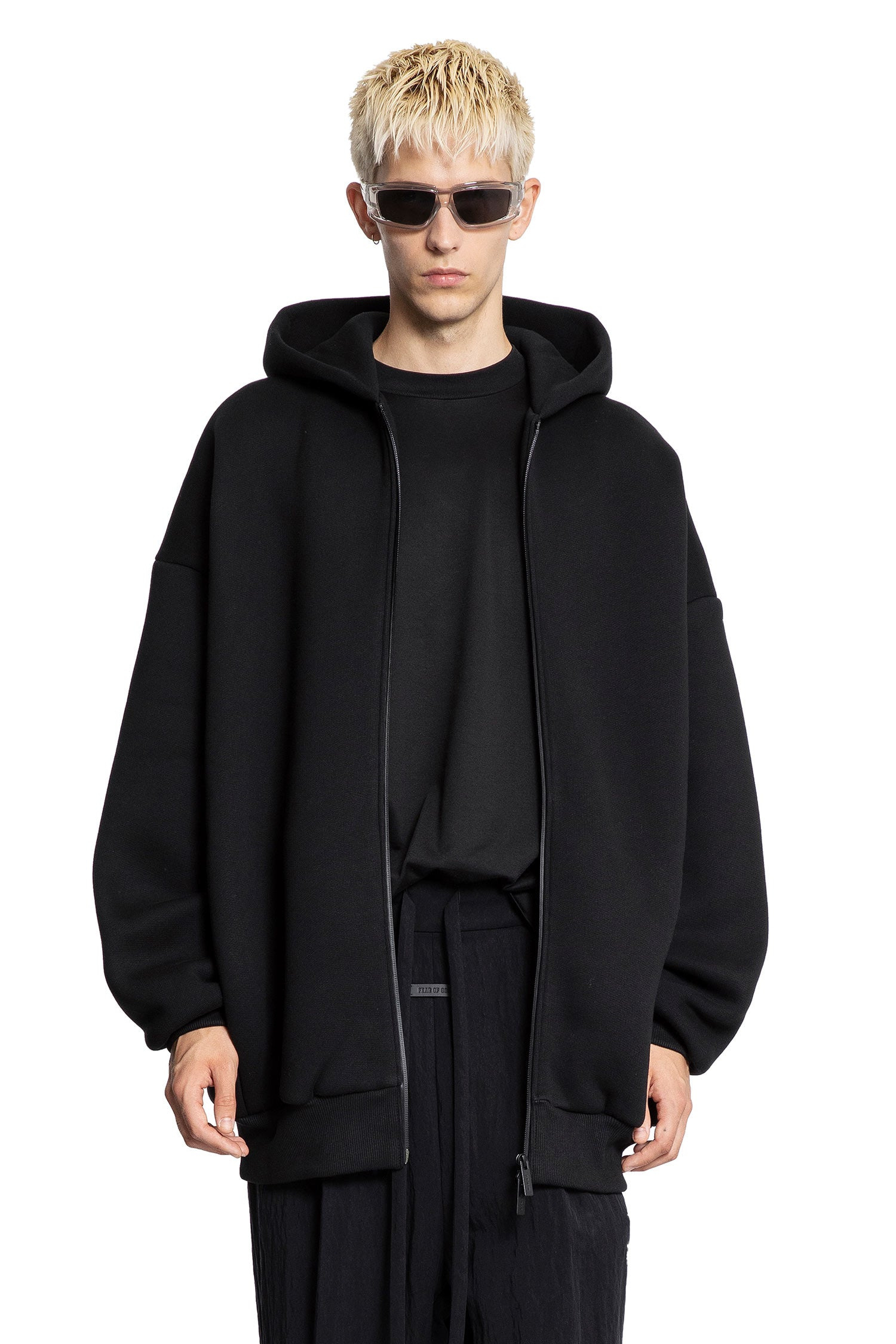Cotton-Nylon-Zip-Up-Hoodie - 6