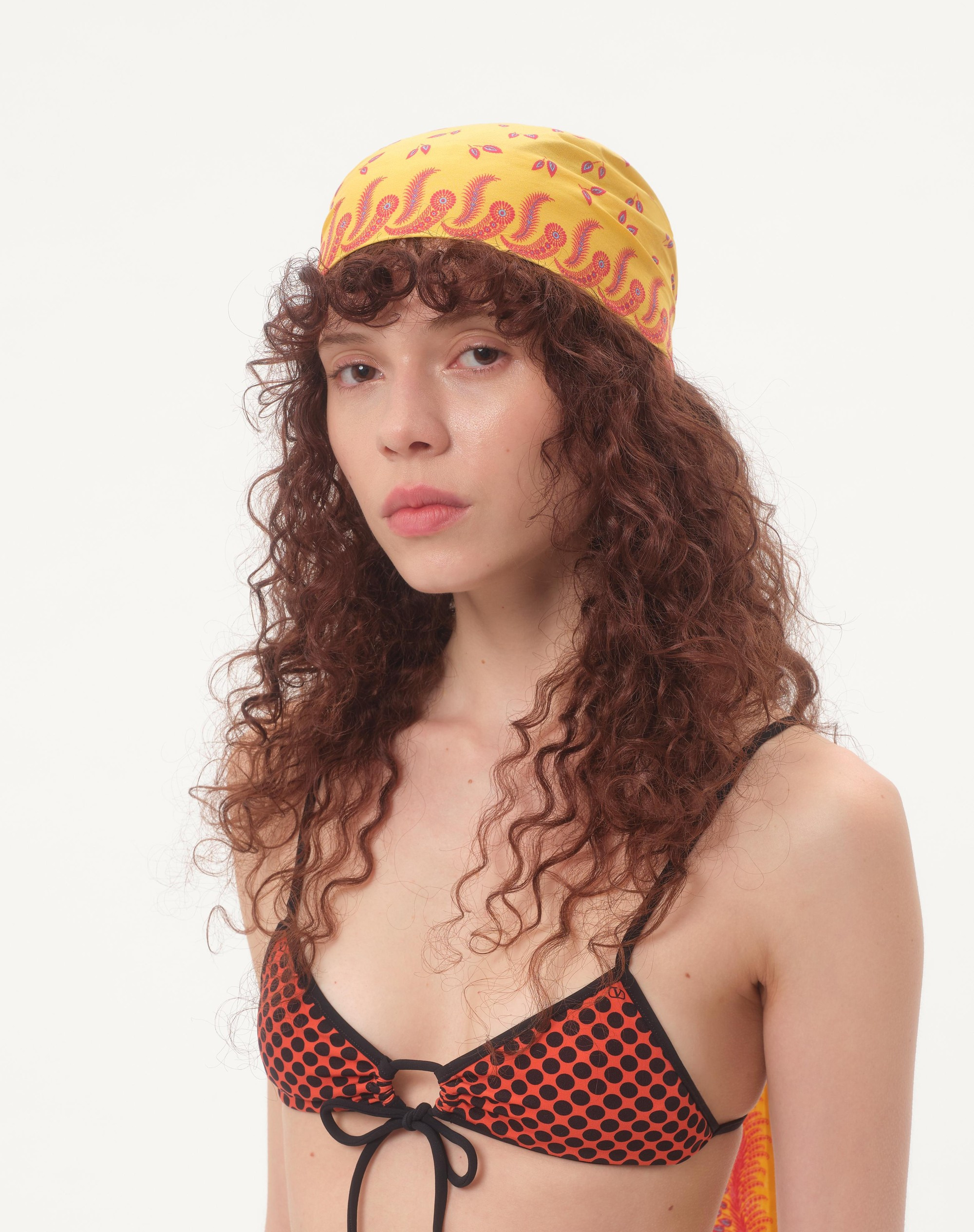 ESCAPE HEADBAND IN COTTON AND SILK - 2