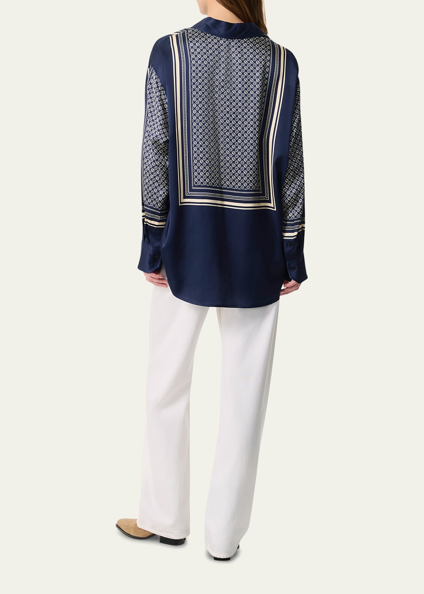 Jessica Printed Long-Sleeve Shirt - 3
