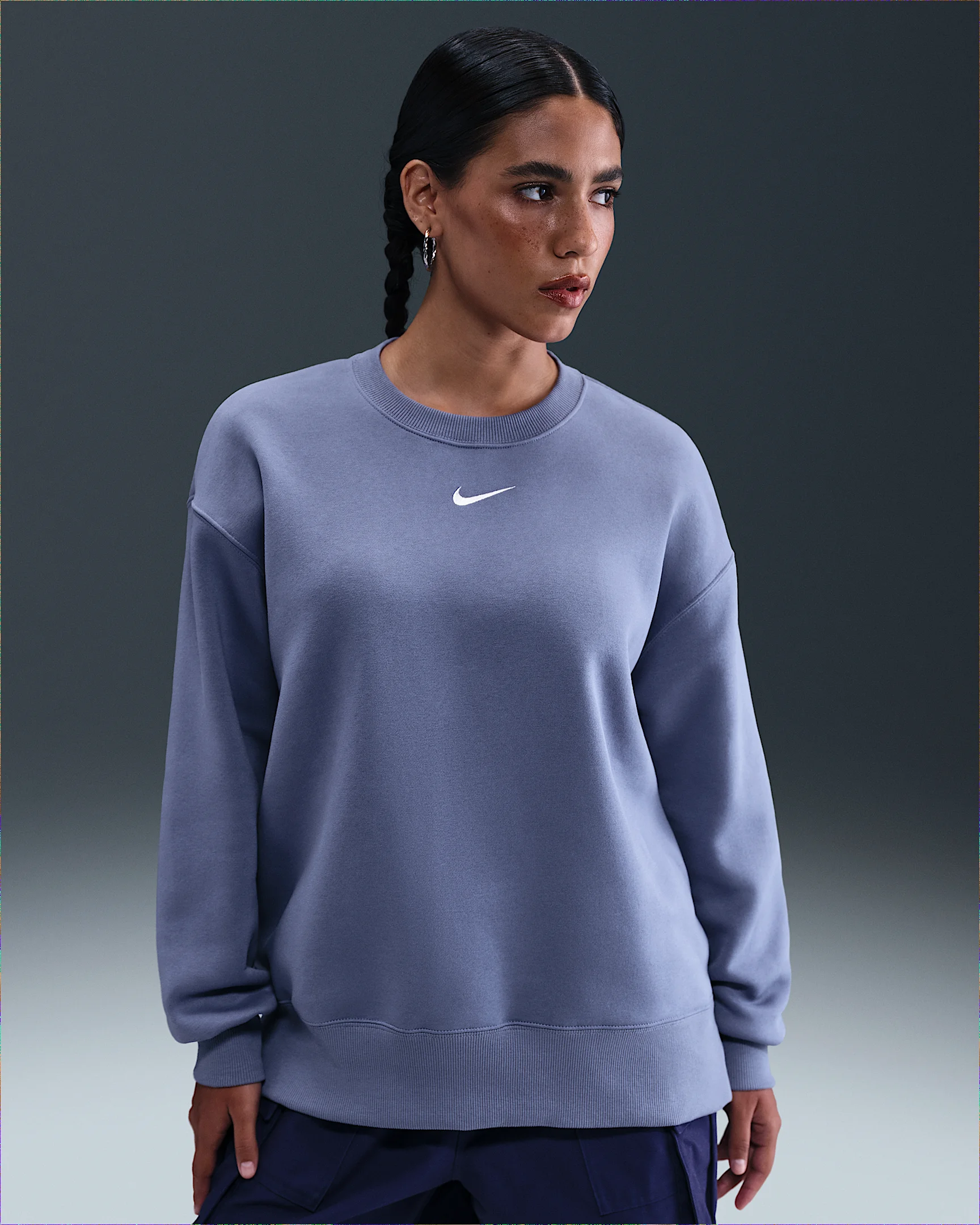 Nike Sportswear Phoenix Fleece Women's Oversized Crew-Neck Sweatshirt - 1