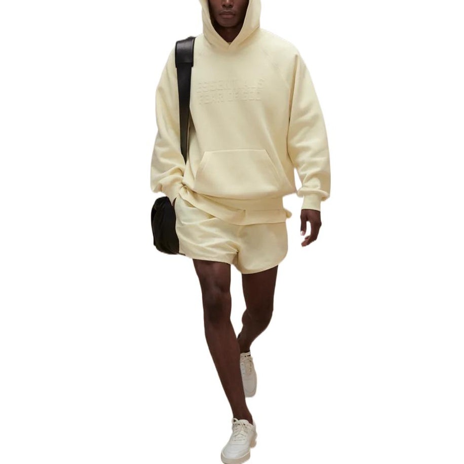 Fear of God Essentials FW22 Hoodie 'Egg Shell' FOG-FW22-451 - 4