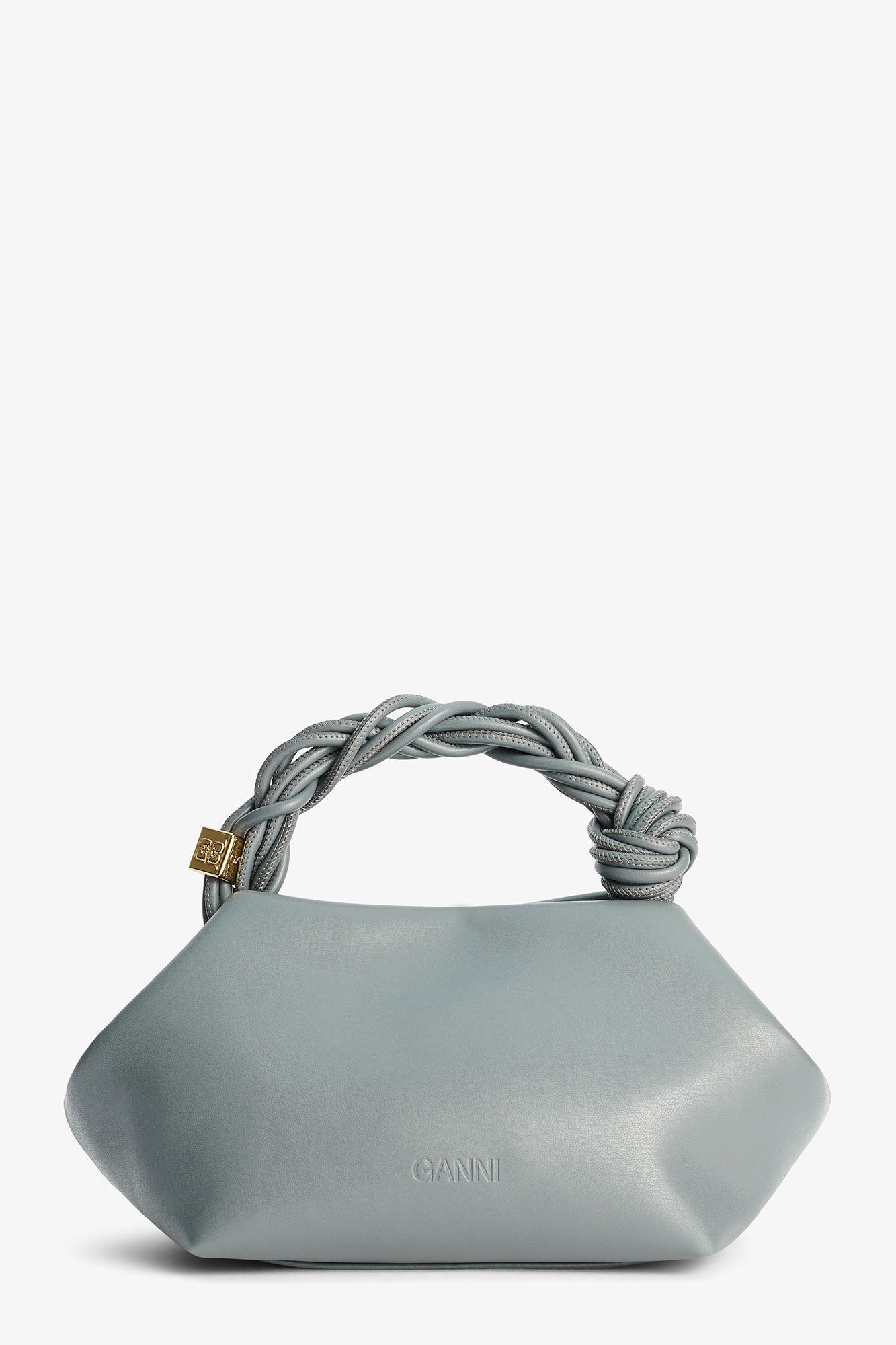DARK GREY SMALL GANNI BOU BAG - 2