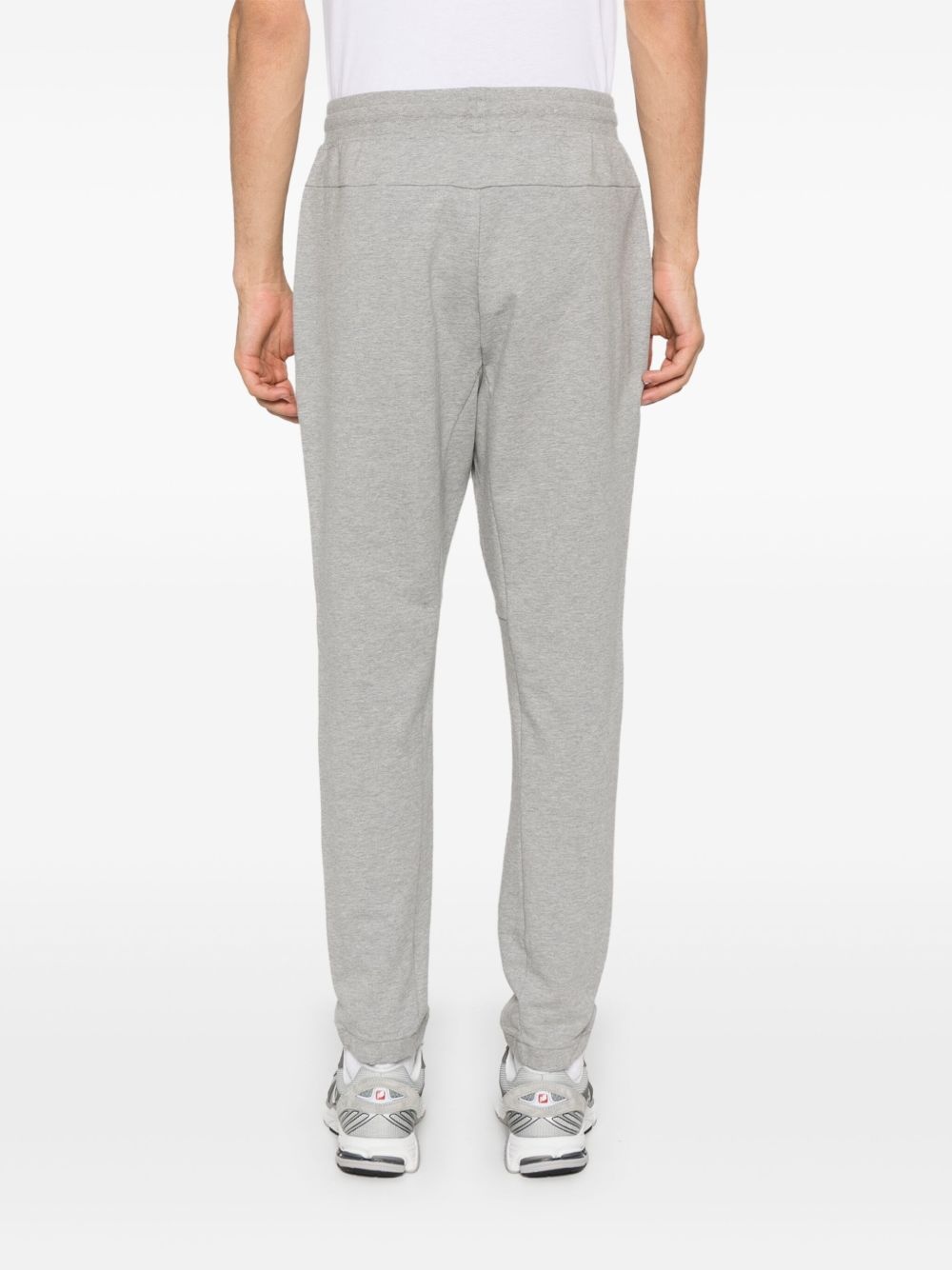fleece logo sweatpants - 4