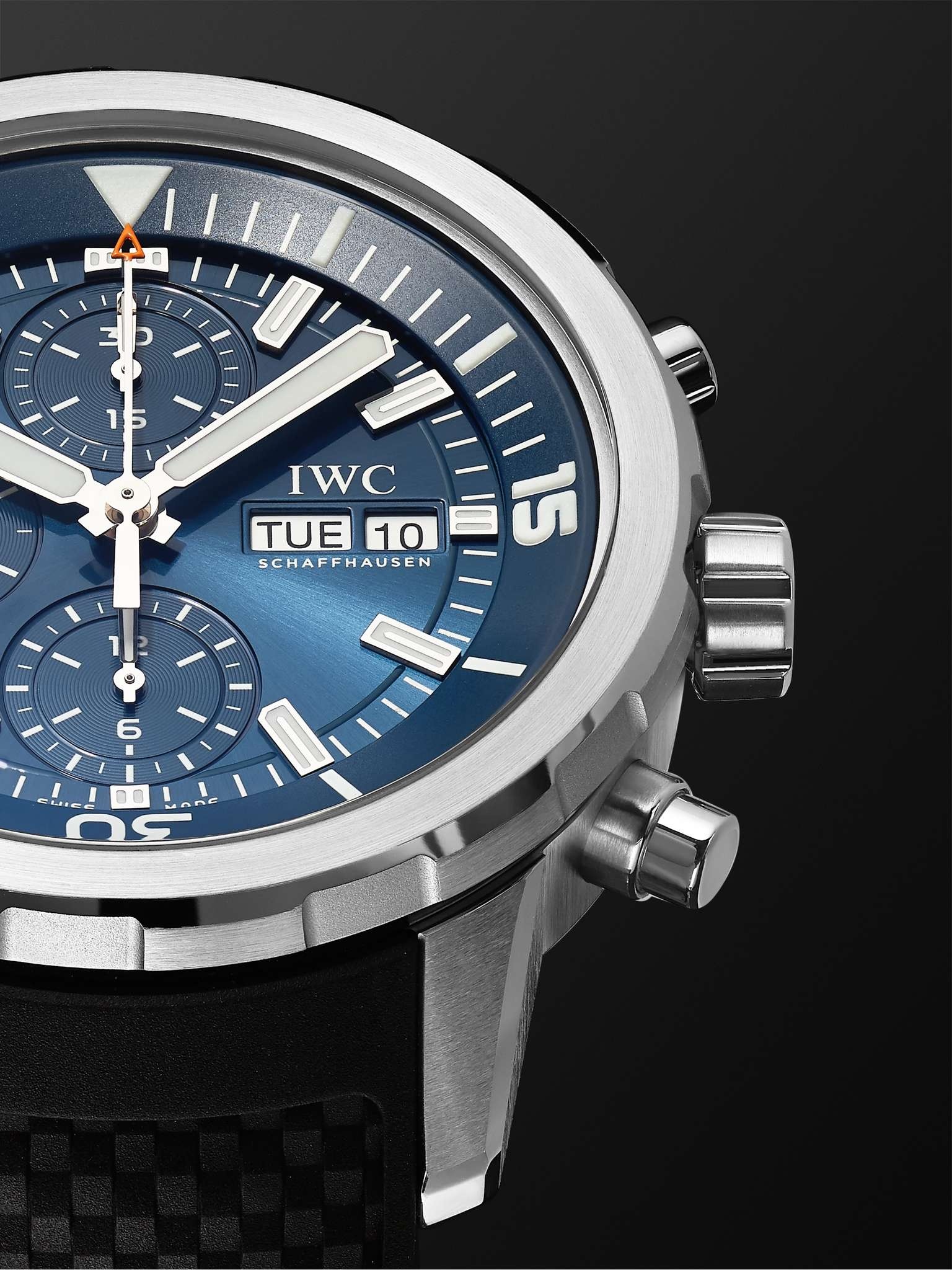 Aquatimer Expedition Jacques-Yves Cousteau Edition Automatic Chronograph 44mm Stainless Steel and Ru - 7