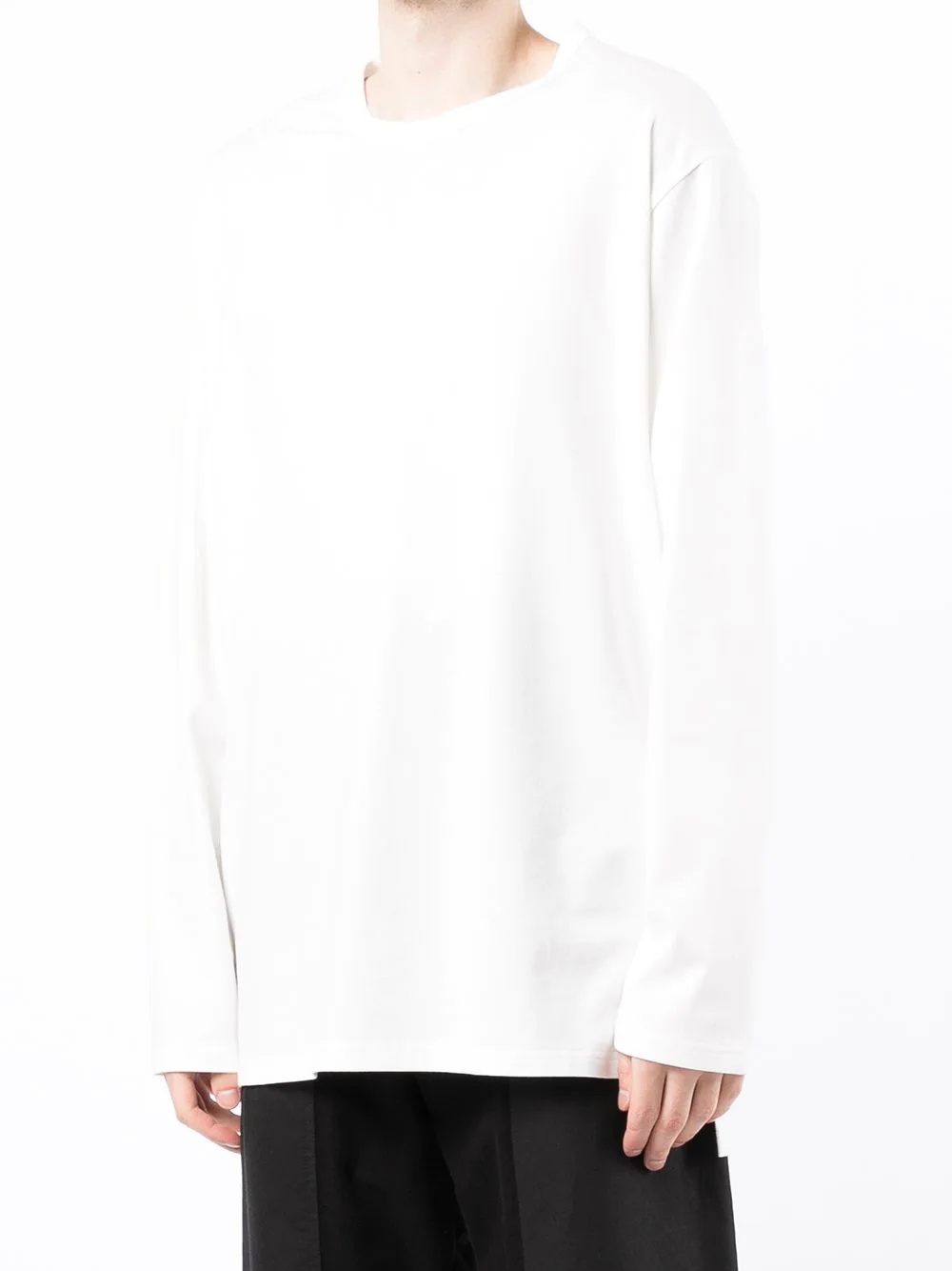 round-neck long-sleeve T-shirt - 3