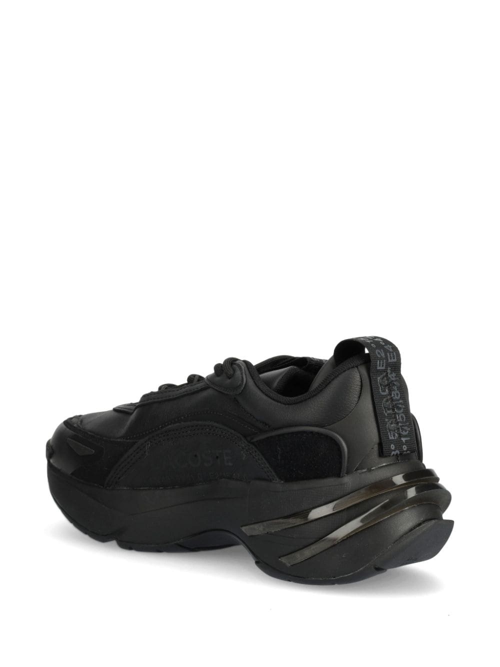 appliqué-logo low-top sneakers - 3