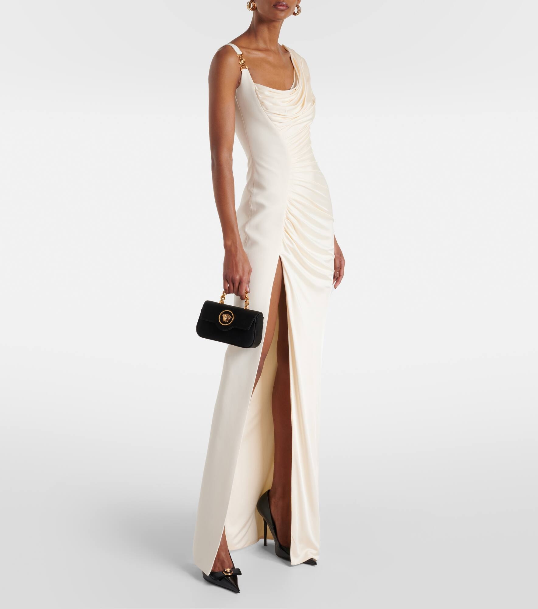 La Medusa Mini satin tote bag - 6