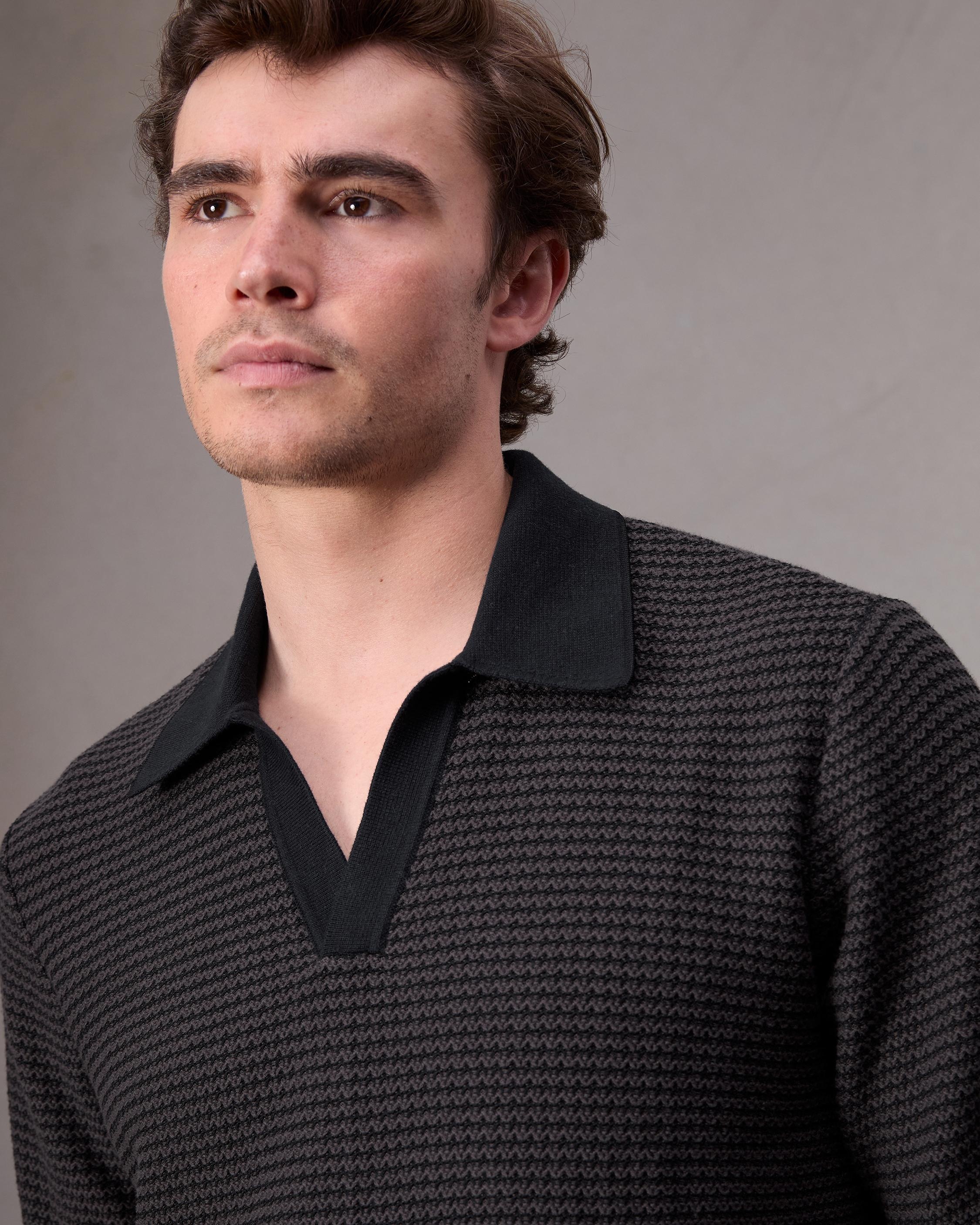 Hayes Johnny Collar Polo - 6