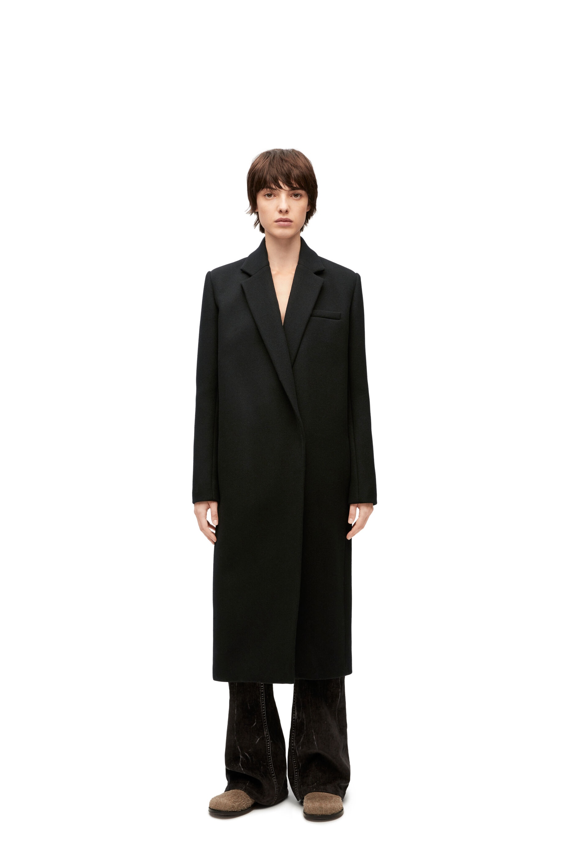 Tailored coat in wool - 2