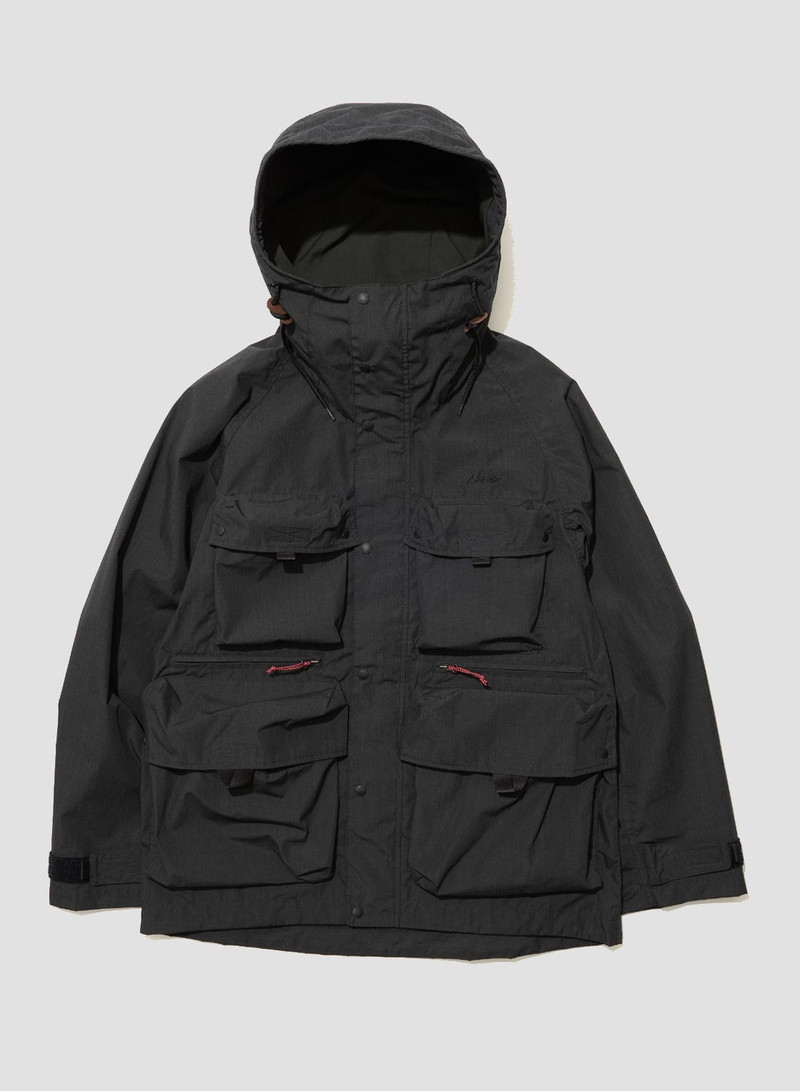 Nanga Takibi Mountain Parka in Charcoal 1