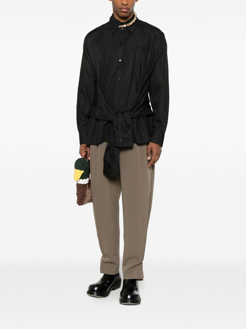 CHARLES JEFFREY LOVERBOY tie front hug shirt outlook