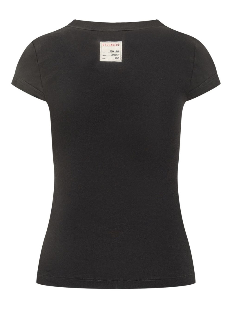 DSQUARED2 rib tee T-shirt outlook