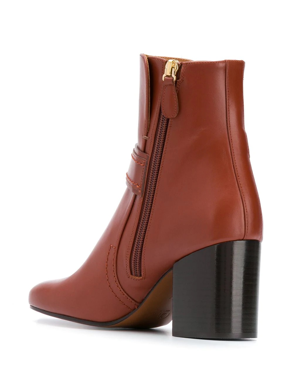 ring detail ankle boots - 3