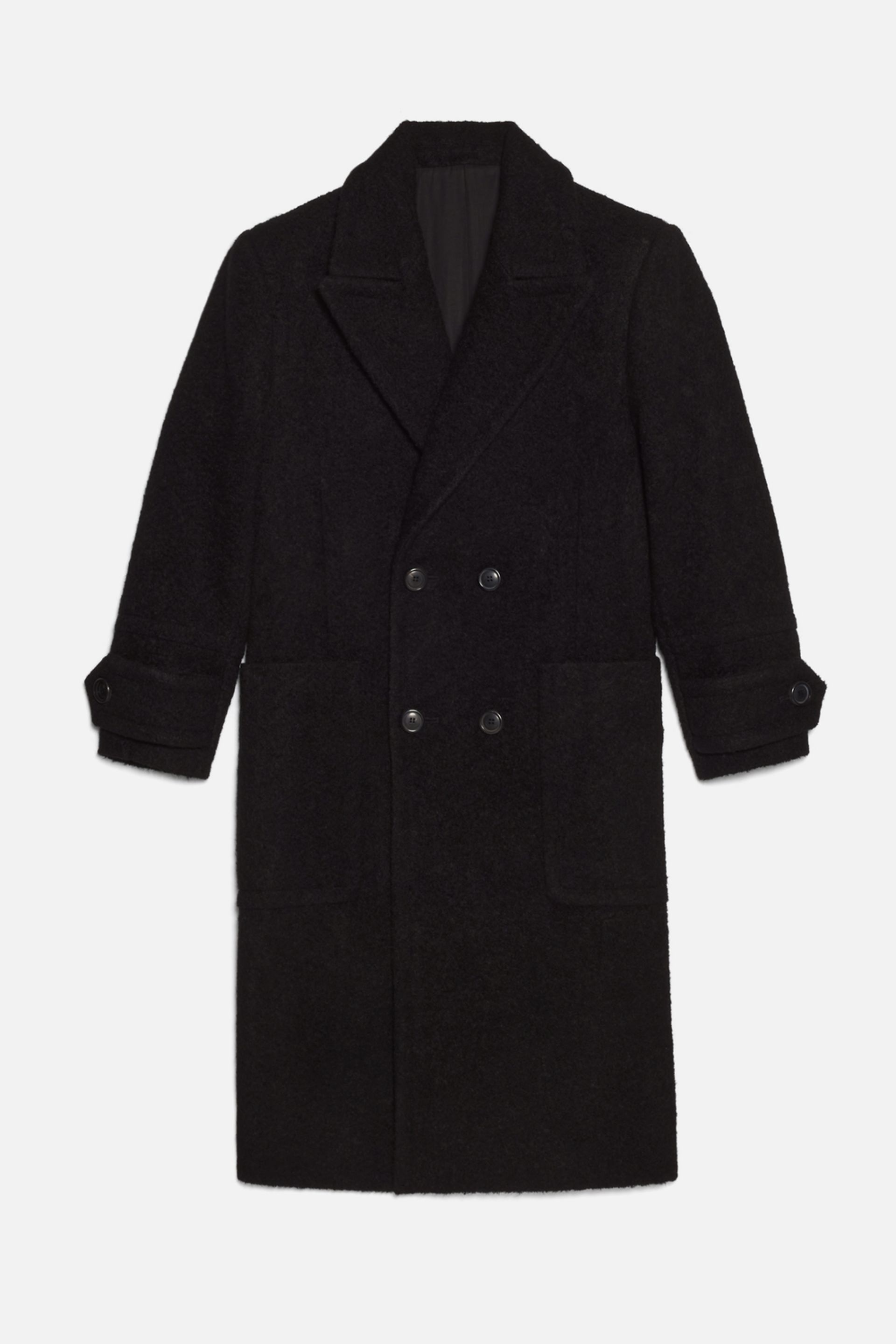 Double Breasted Structured Coat - 6