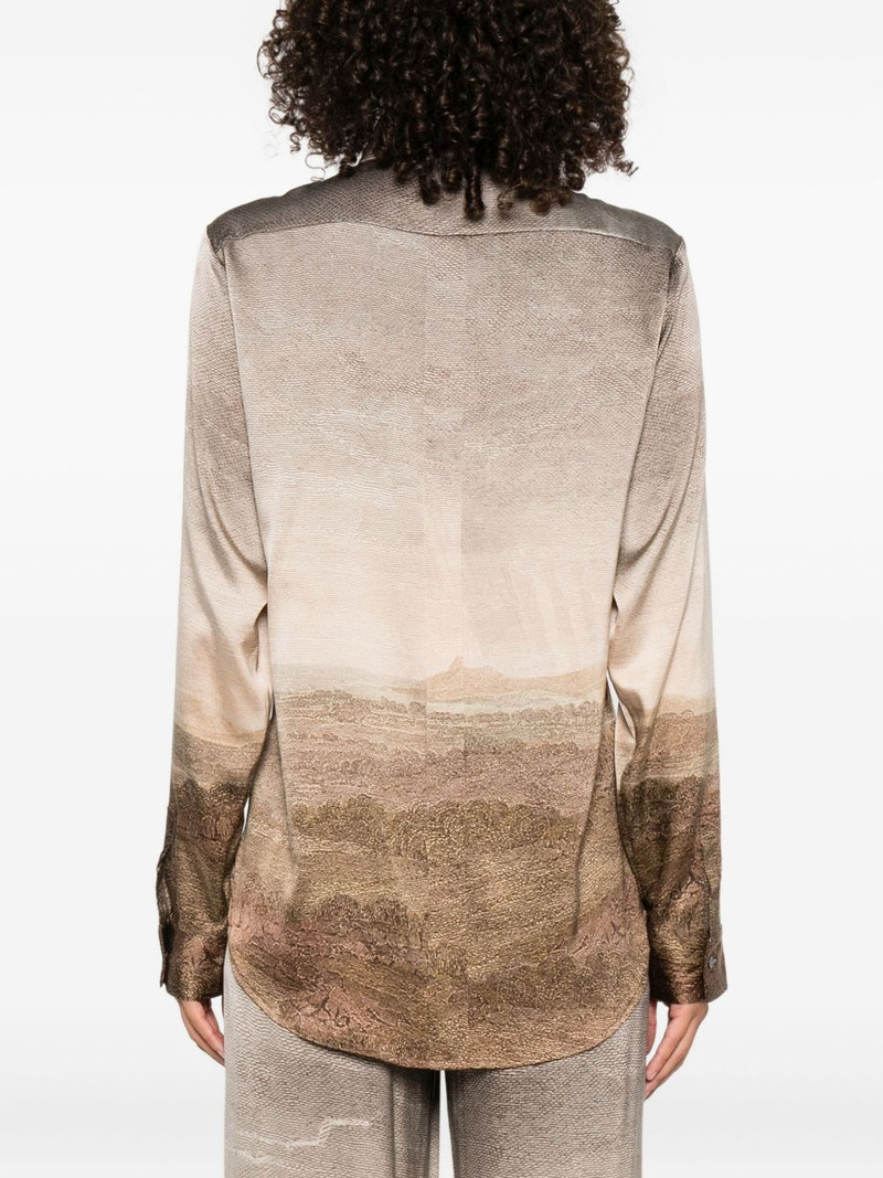 landscape-print shirt 4