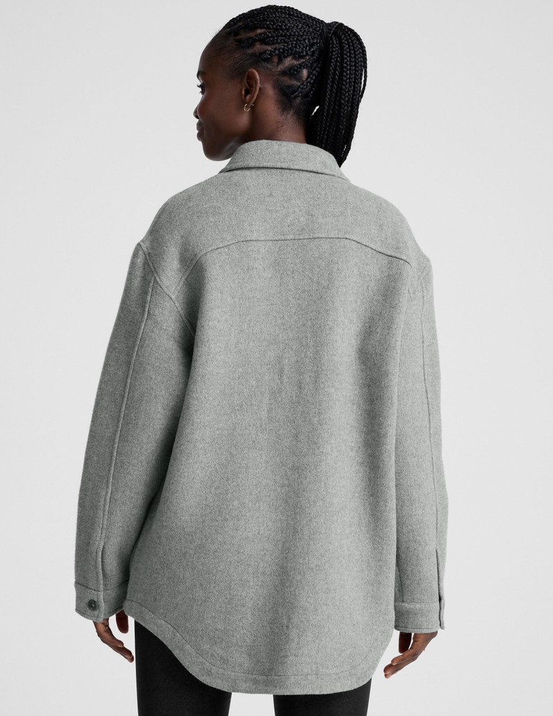 Insulated Wool Shirt Jacket 5