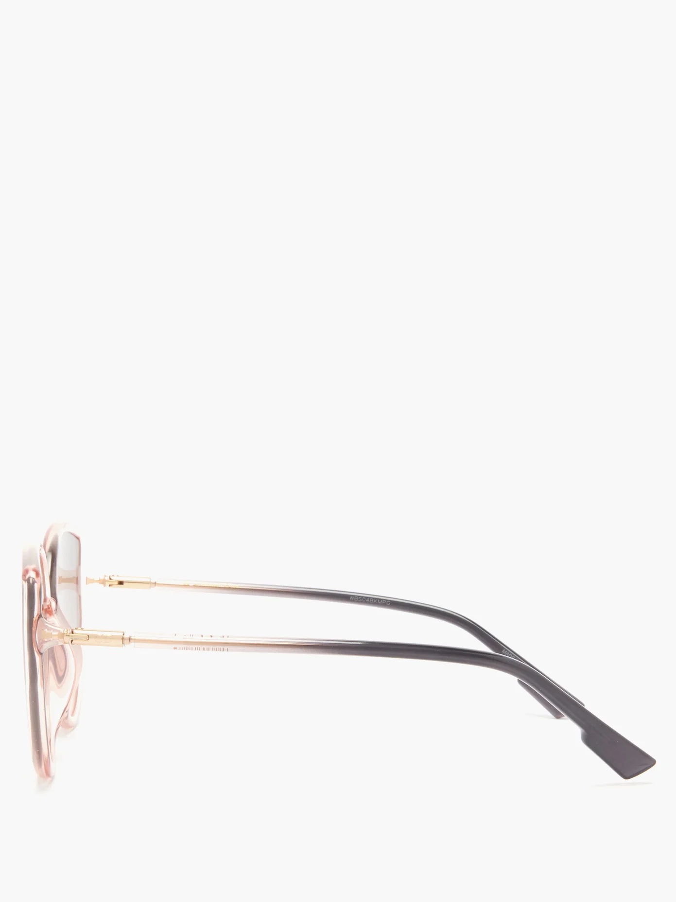 SoStellaire 4 oversized cat-eye acetate sunglasses - 3