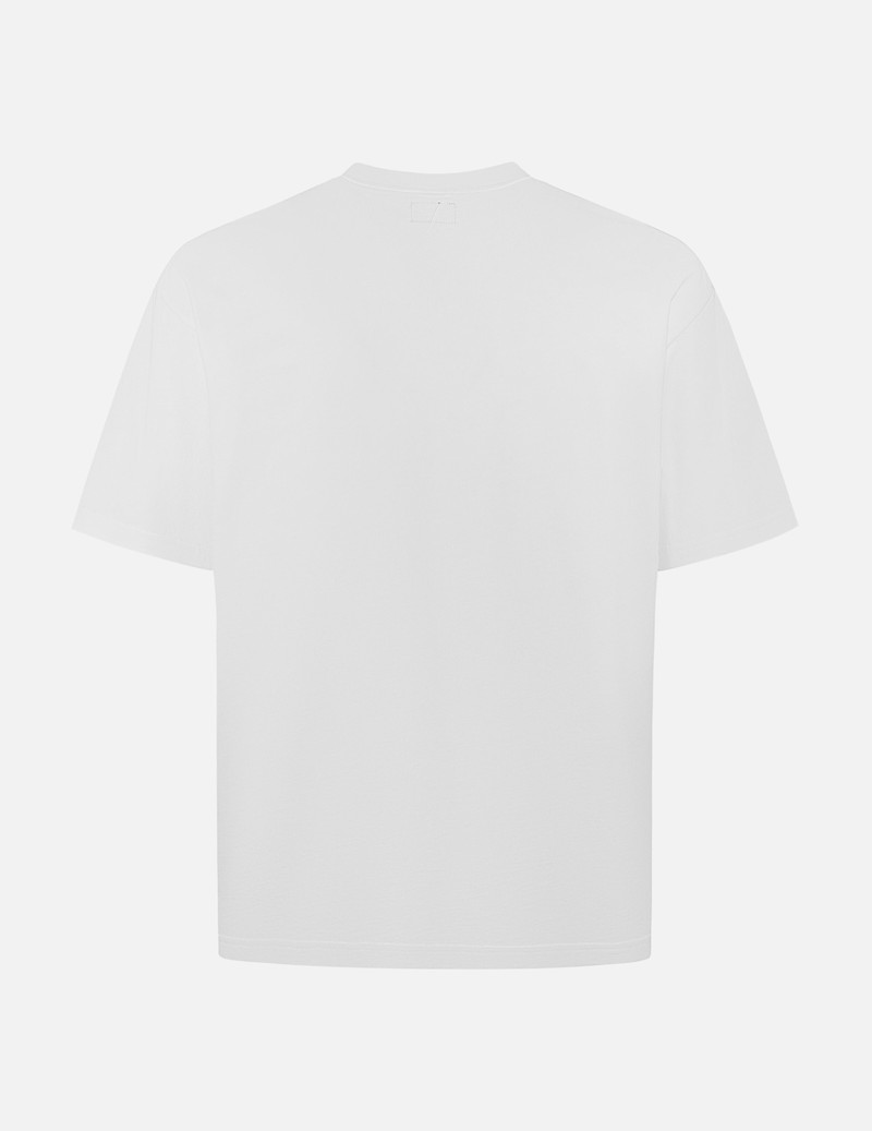 EVISU Seagull Embroidery Stitching Pocket Relax Fit T-Shirt outlook