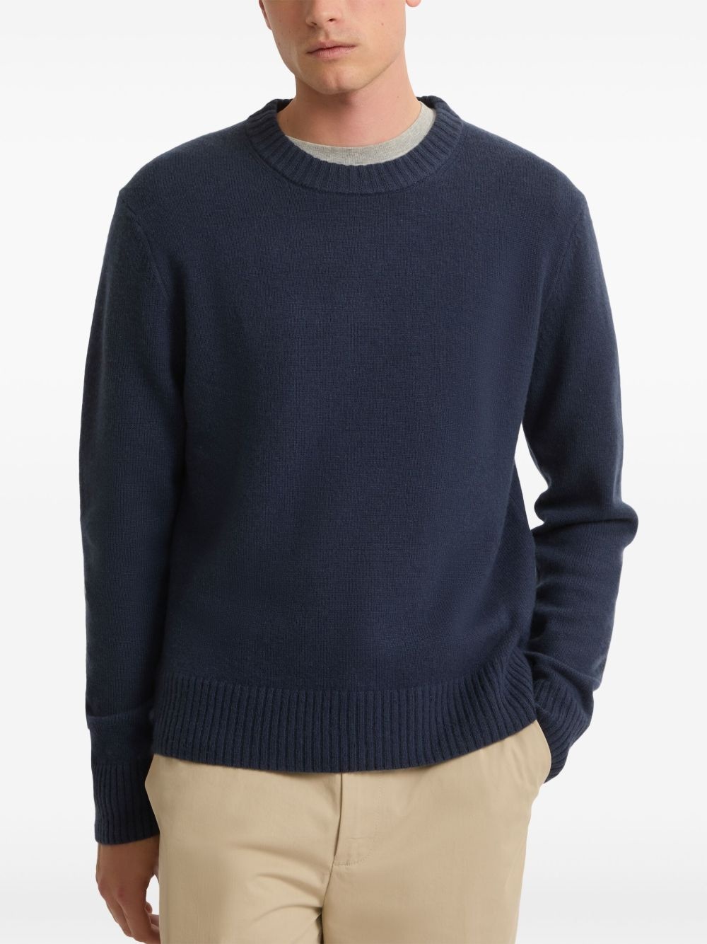 crew neck knit jumper - 3