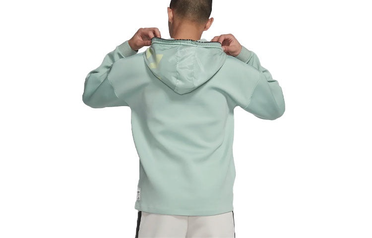 Air Jordan Half Zipper Cardigan Green AT9780-333 - 2