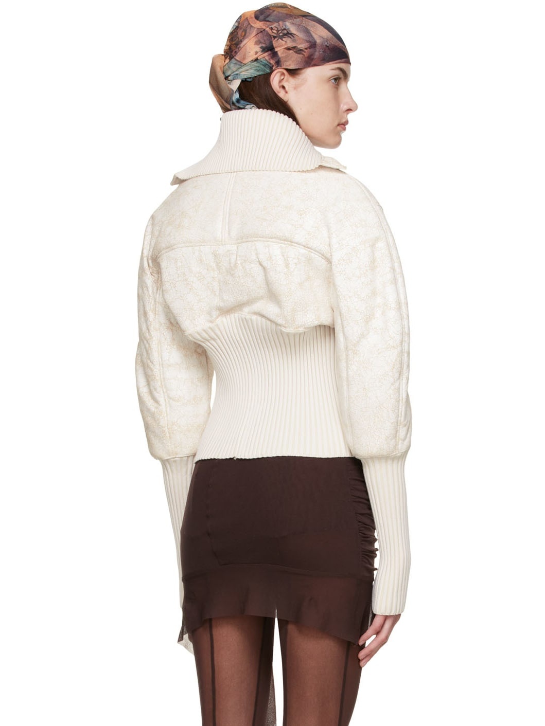 Off-White Leather Jacket - 3