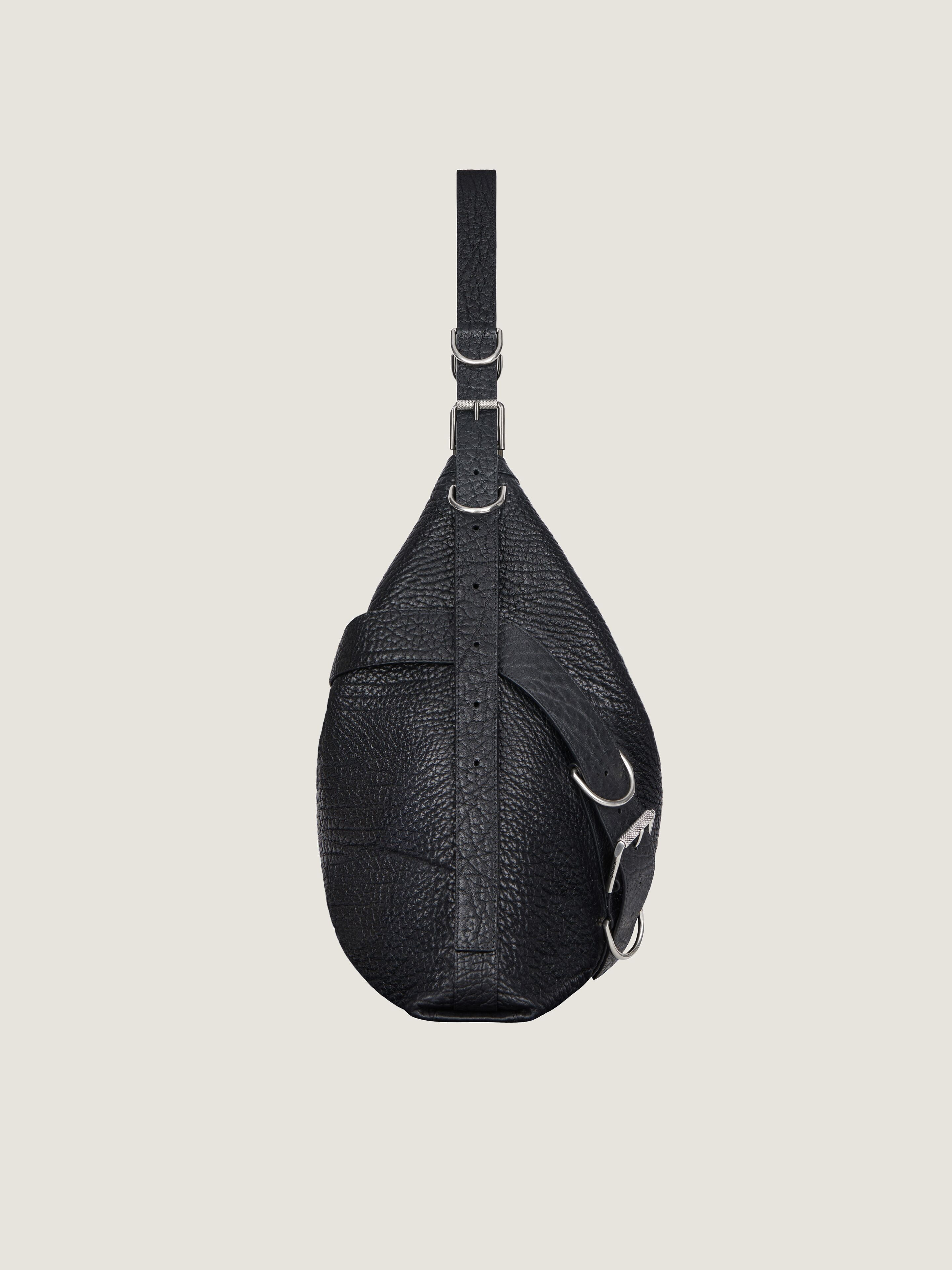 LARGE VOYOU BAG IN GRAINED LEATHER - 2