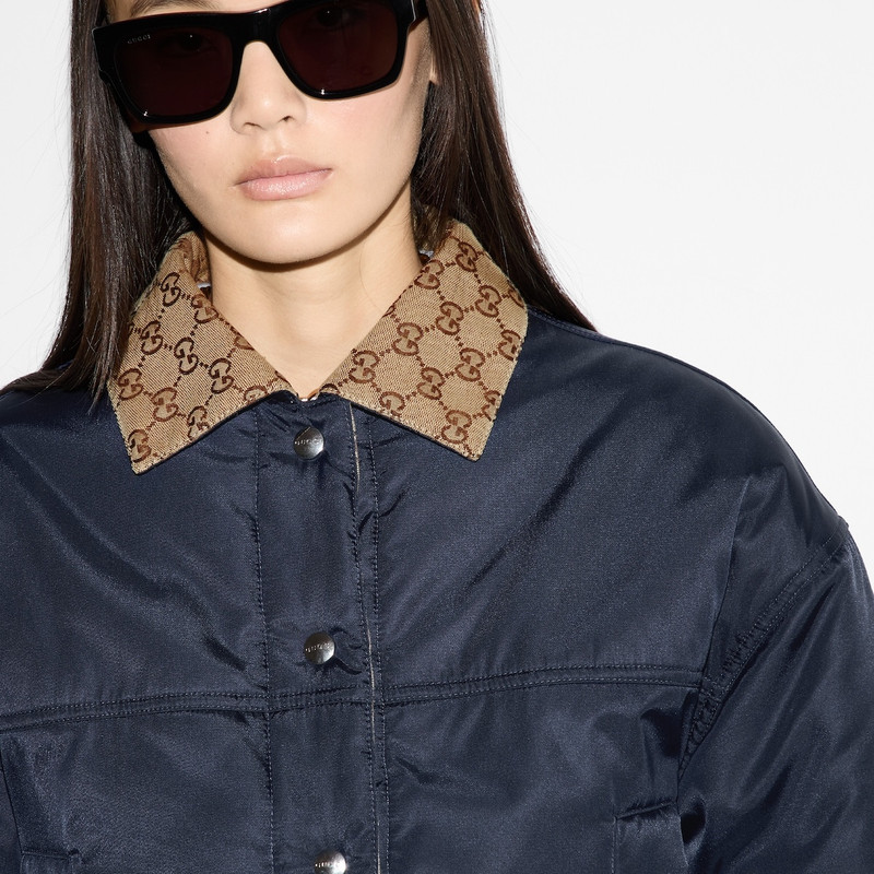 Reversible gabardine nylon jacket 5