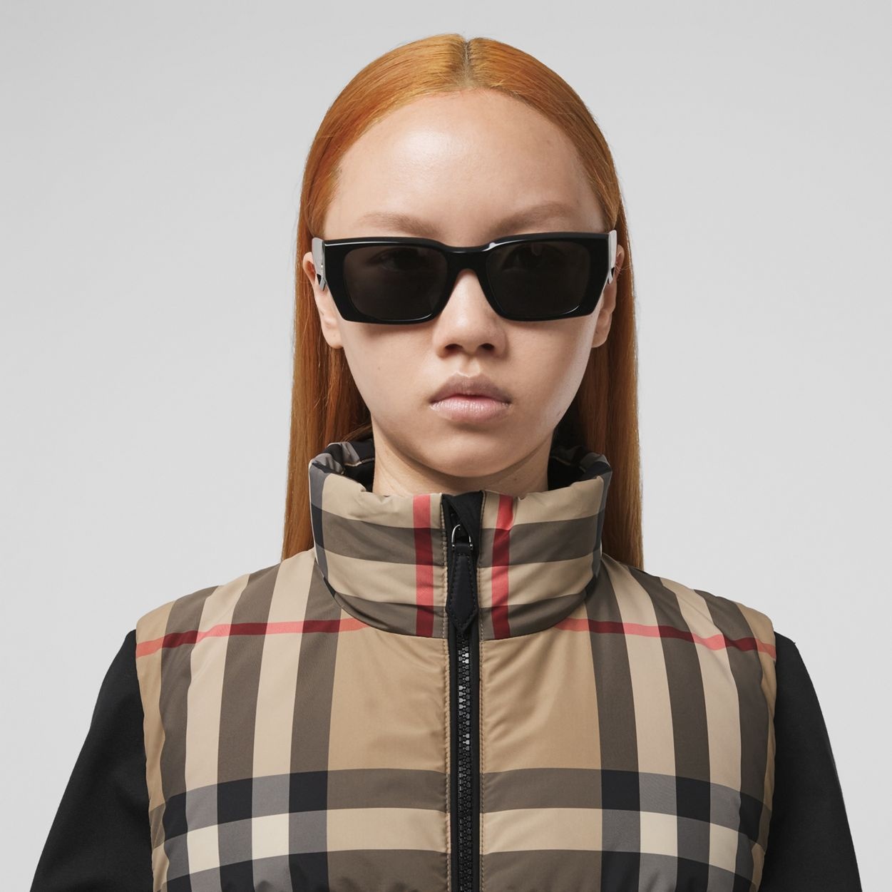 Check Puffer Gilet - 3