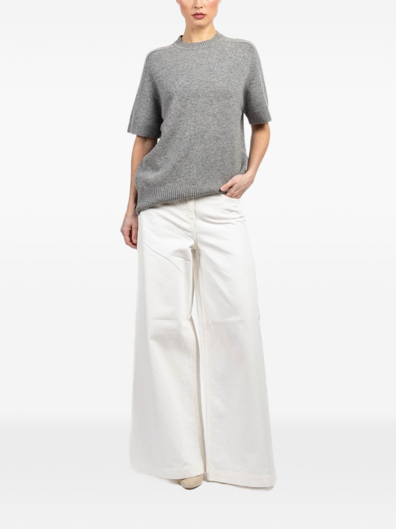 extreme cashmere short-sleeve sweater outlook