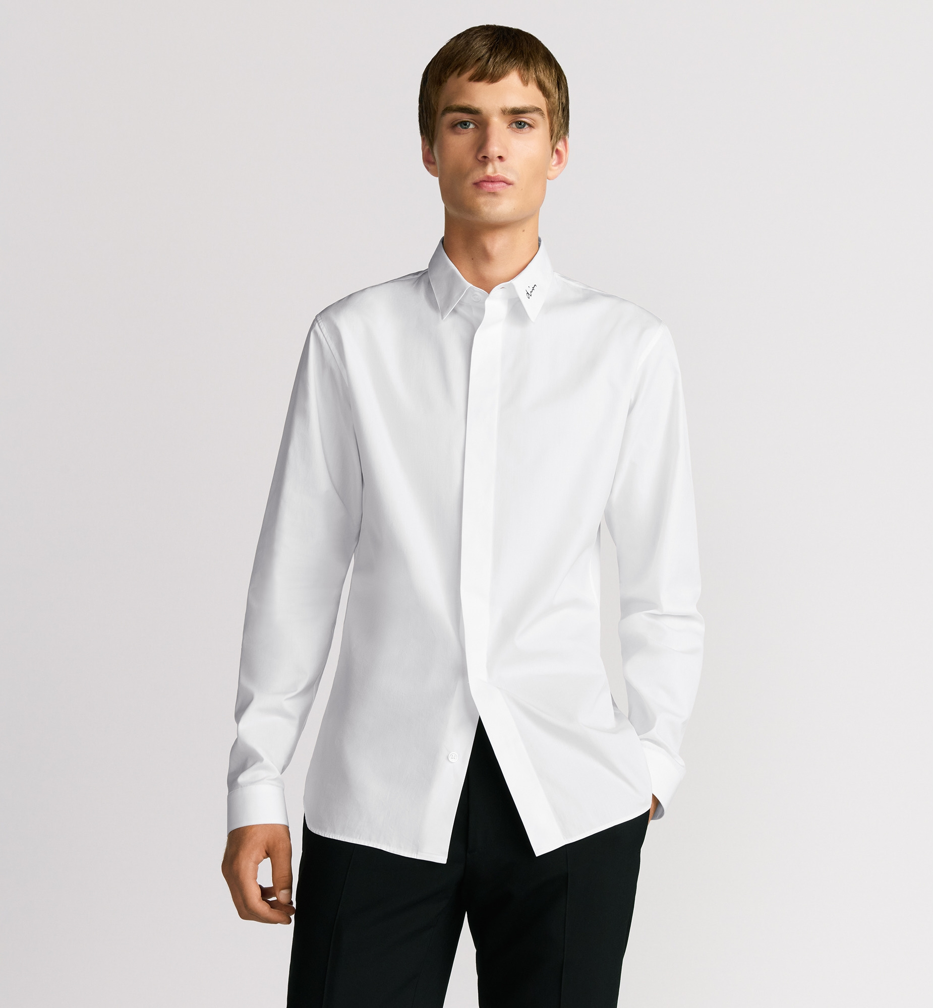 Shirt with Dior Embroidery - 2