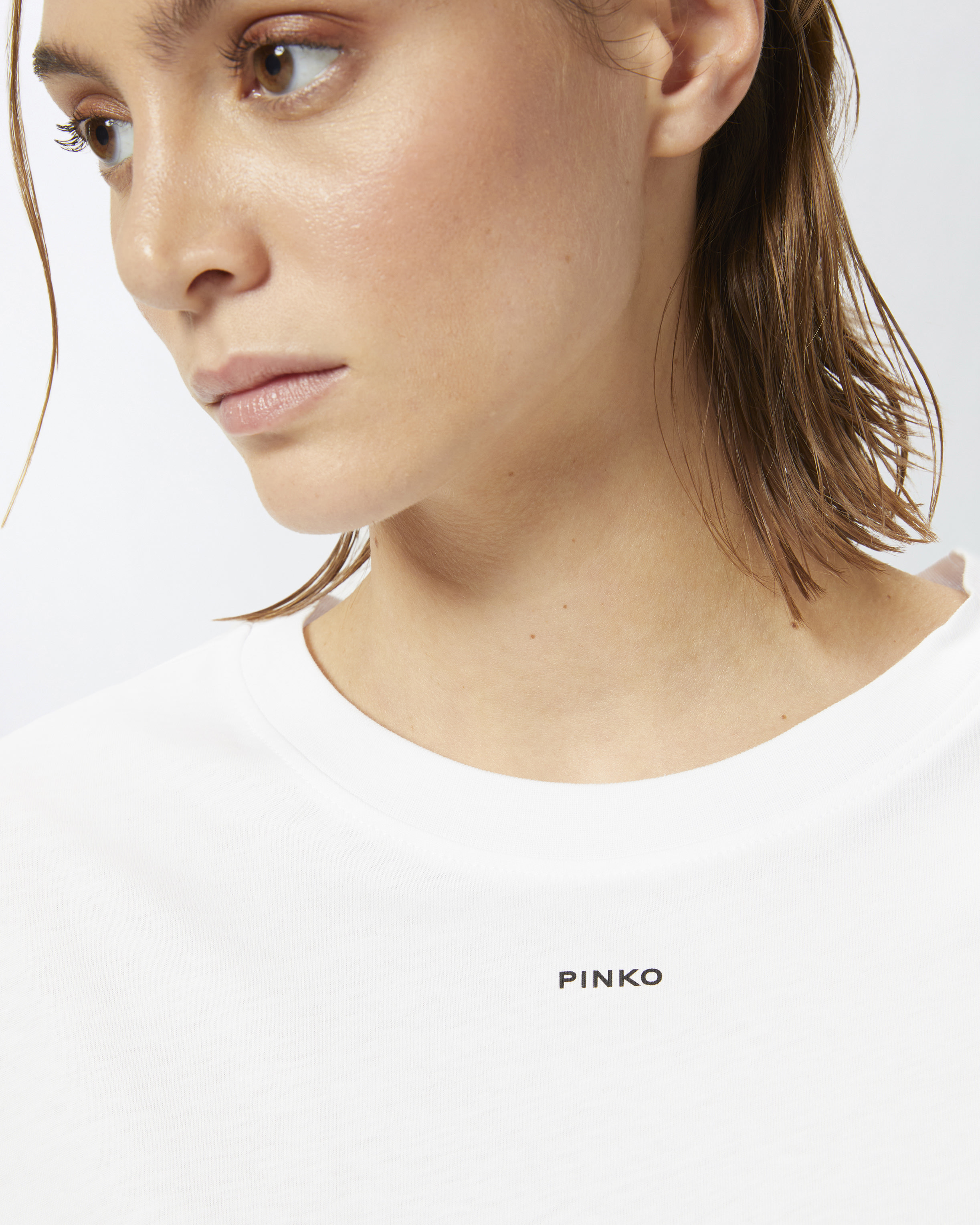 T-SHIRT MINI LOGO PINKO - 6