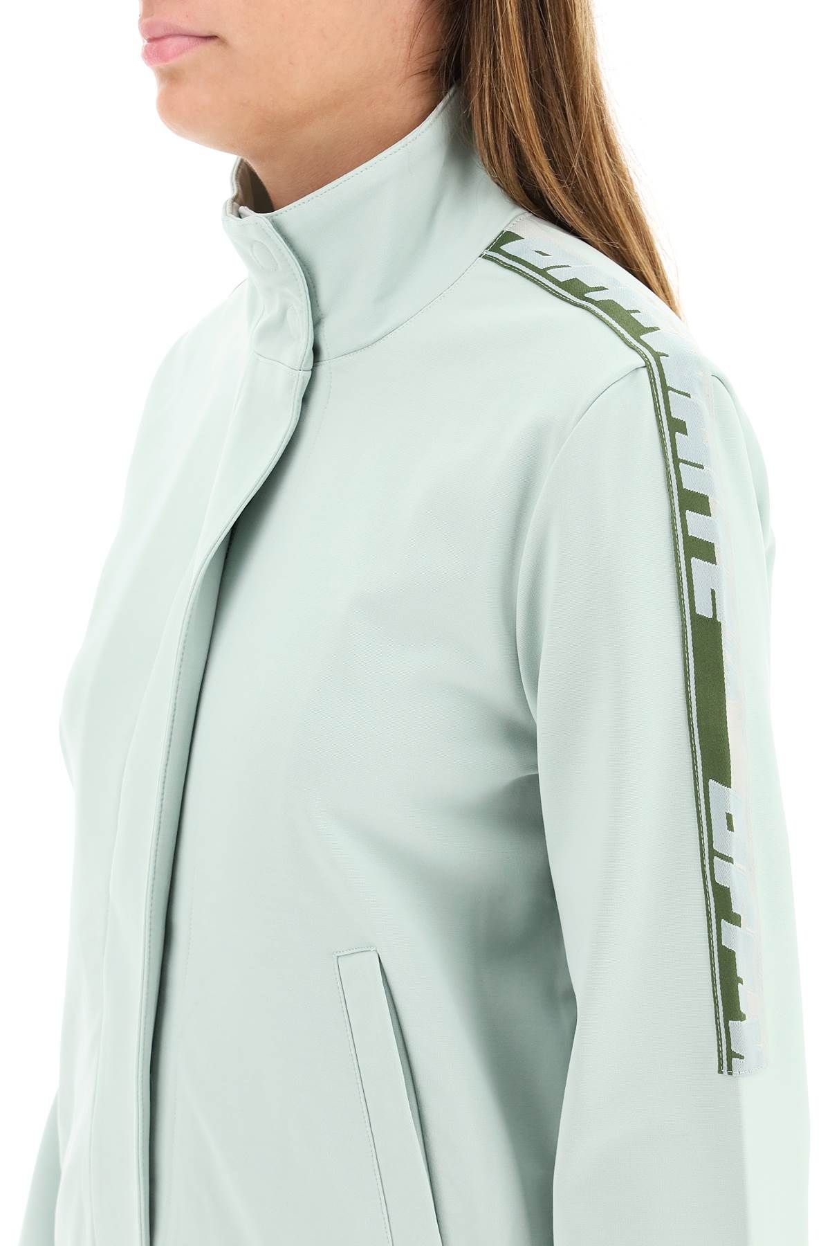 TRACK JACKET WITH LOGO BANDS - 5