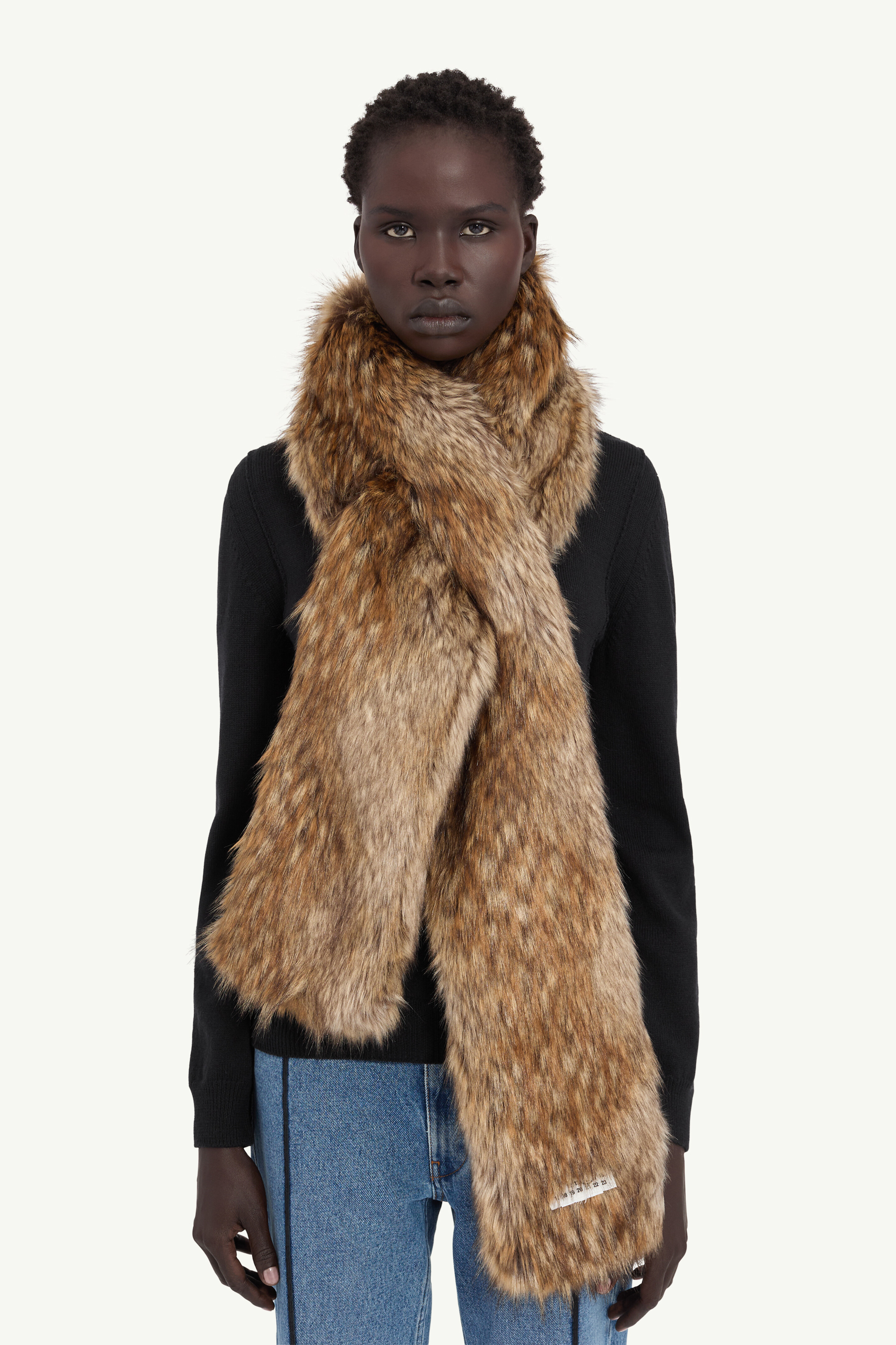 Faux fur scarf - 4