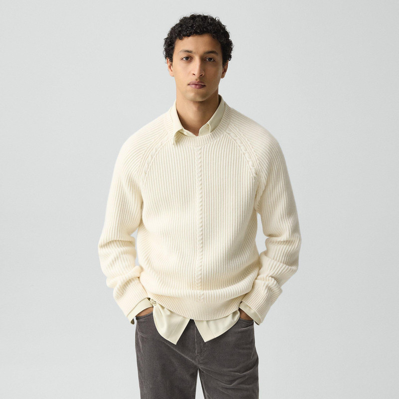 Crewneck Sweater in Wool-Cashmere 2