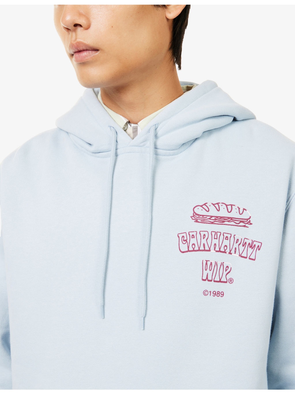 Sandwich Graphic-Print Cotton Hoody - 5