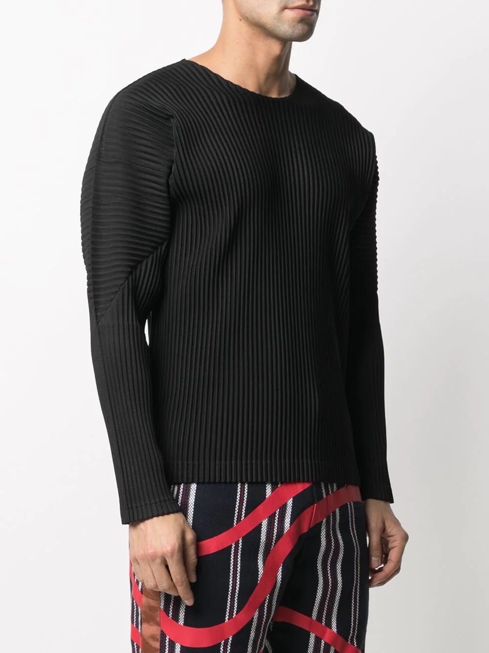 ribbed knit jumper - 3