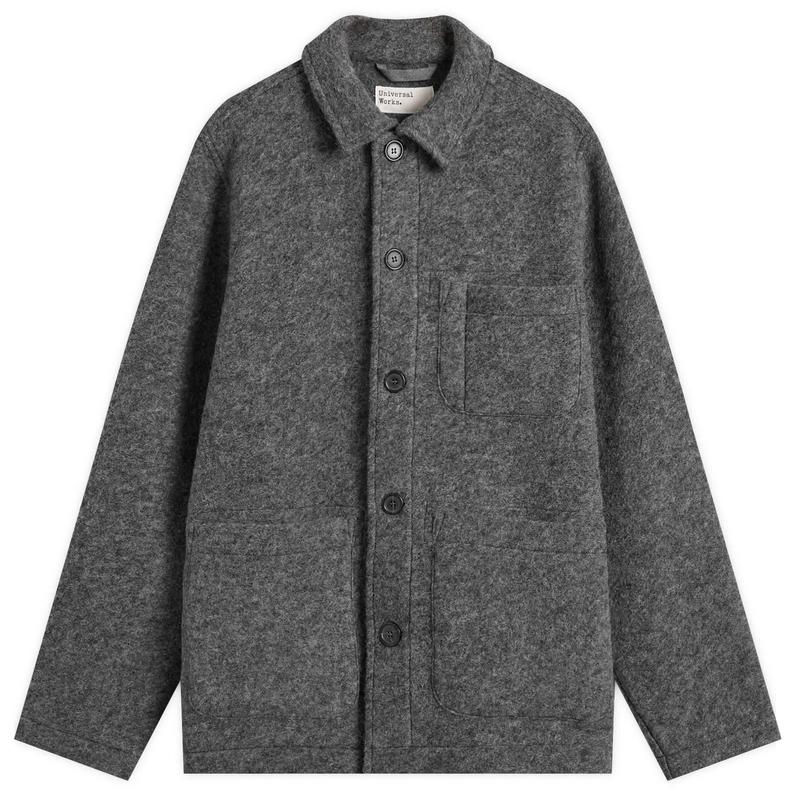 Universal Works Wool Fleece Field Jacket - 1