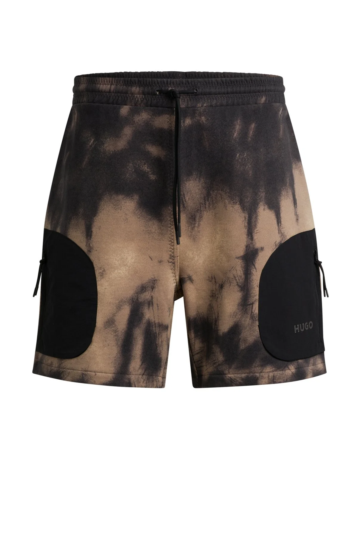 COTTON-TERRY RELAXED-FIT SHORTS WITH LOGO PRINT - 1