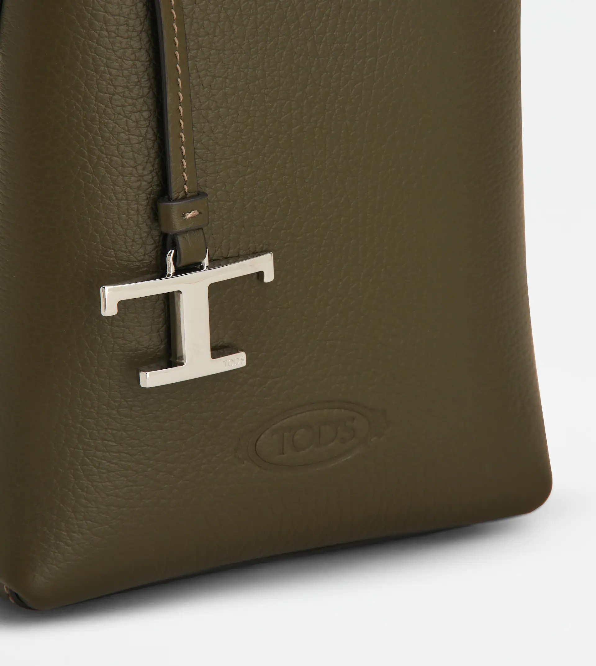 TOD'S MICRO BAG IN LEATHER - GREEN - 4