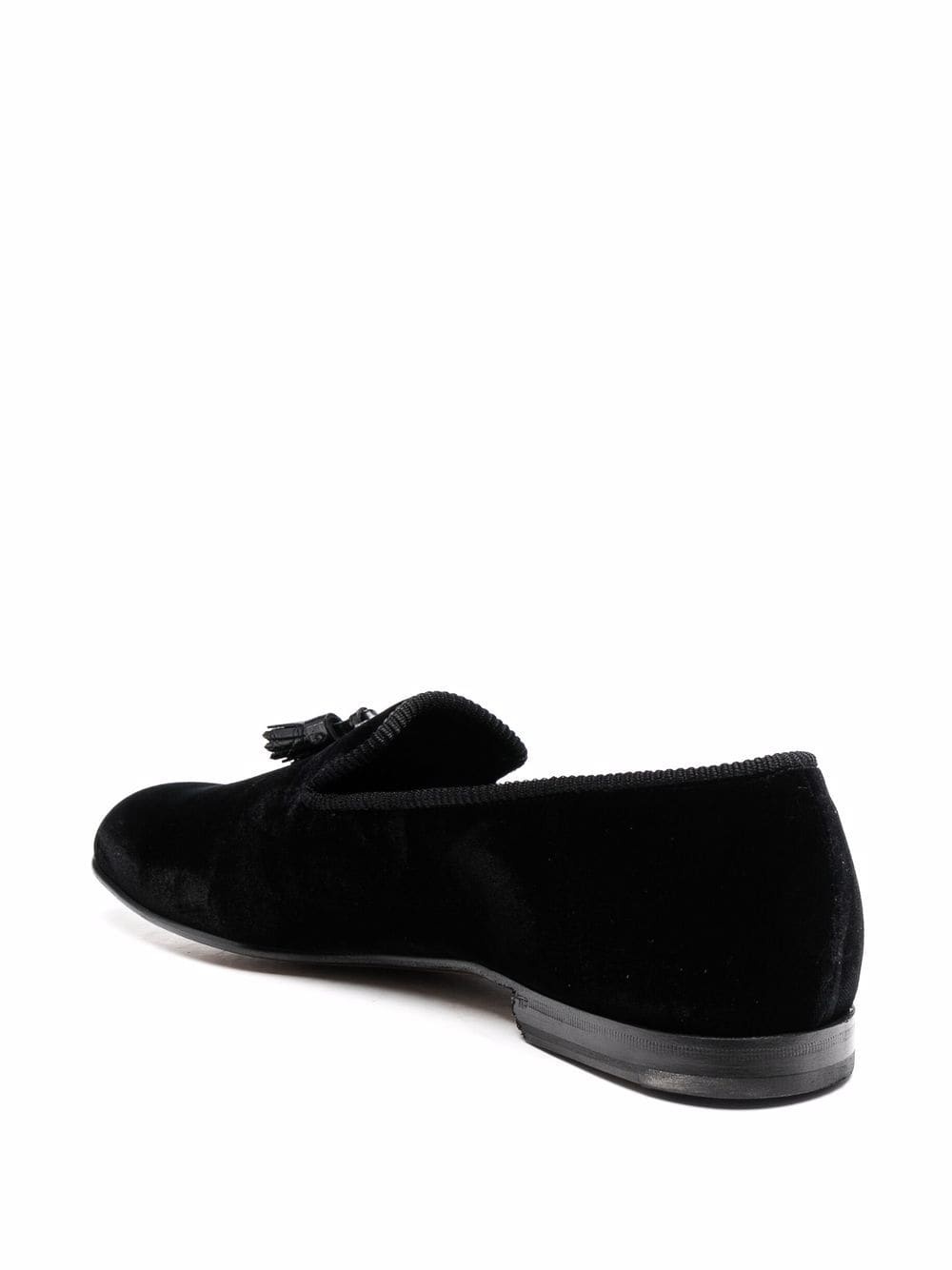 tassel-detail leather loafers - 3