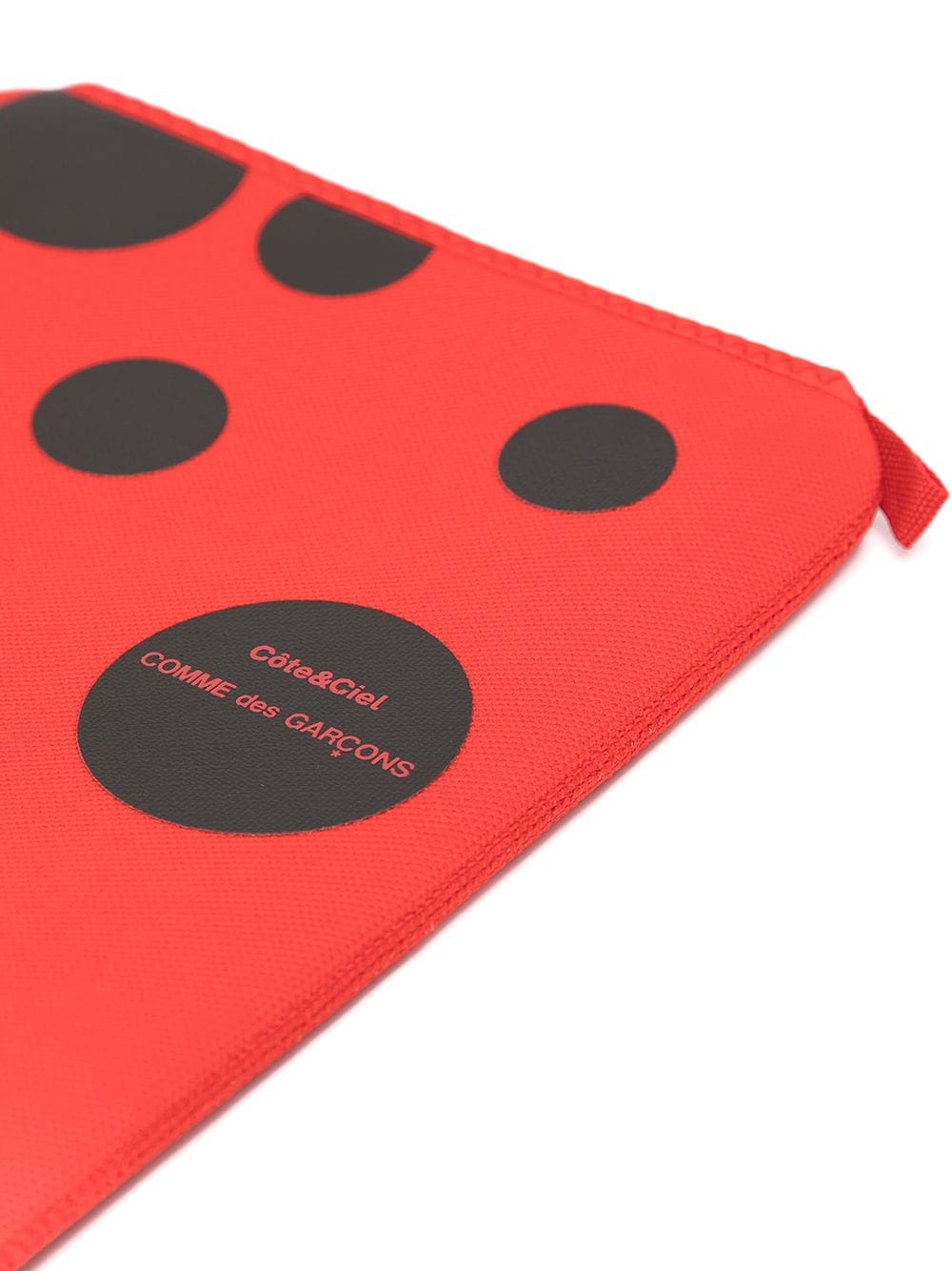 polka dot print iPad case - 3