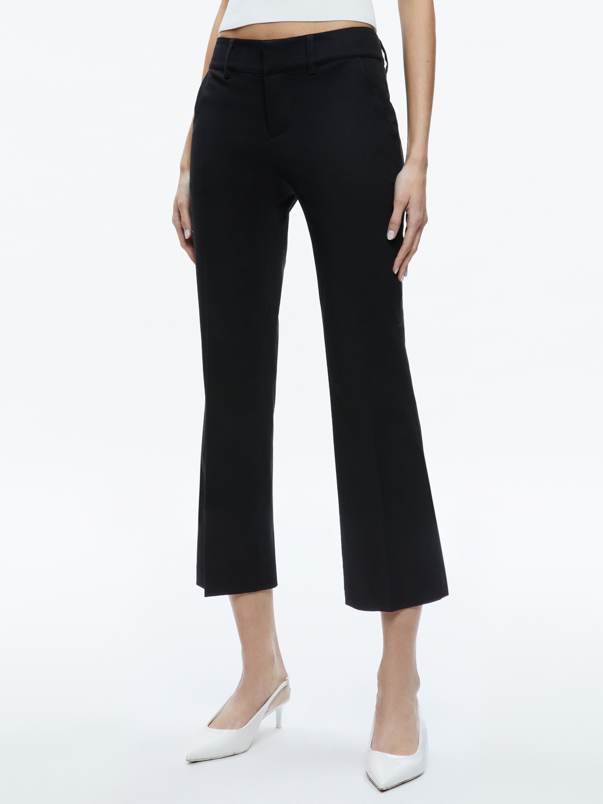 JANIS LOW RISE CROPPED FLARE PANT - 3