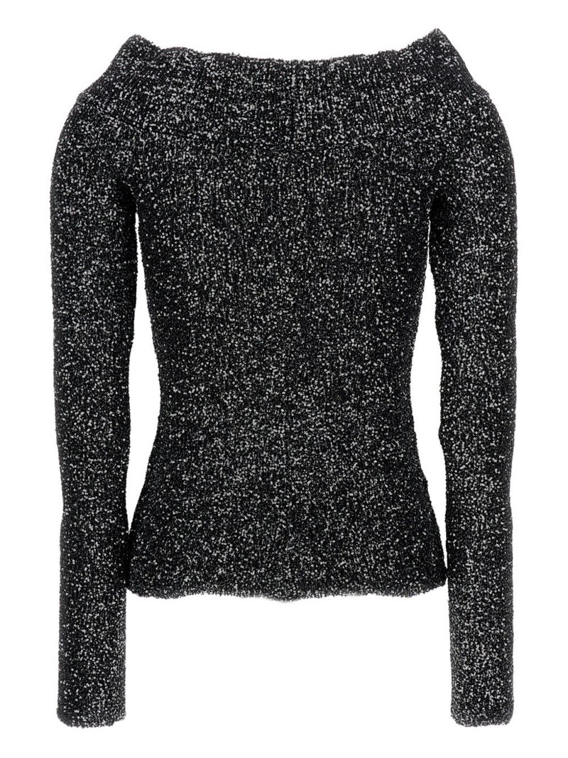 Stella McCartney sequin long-sleeves sweater outlook